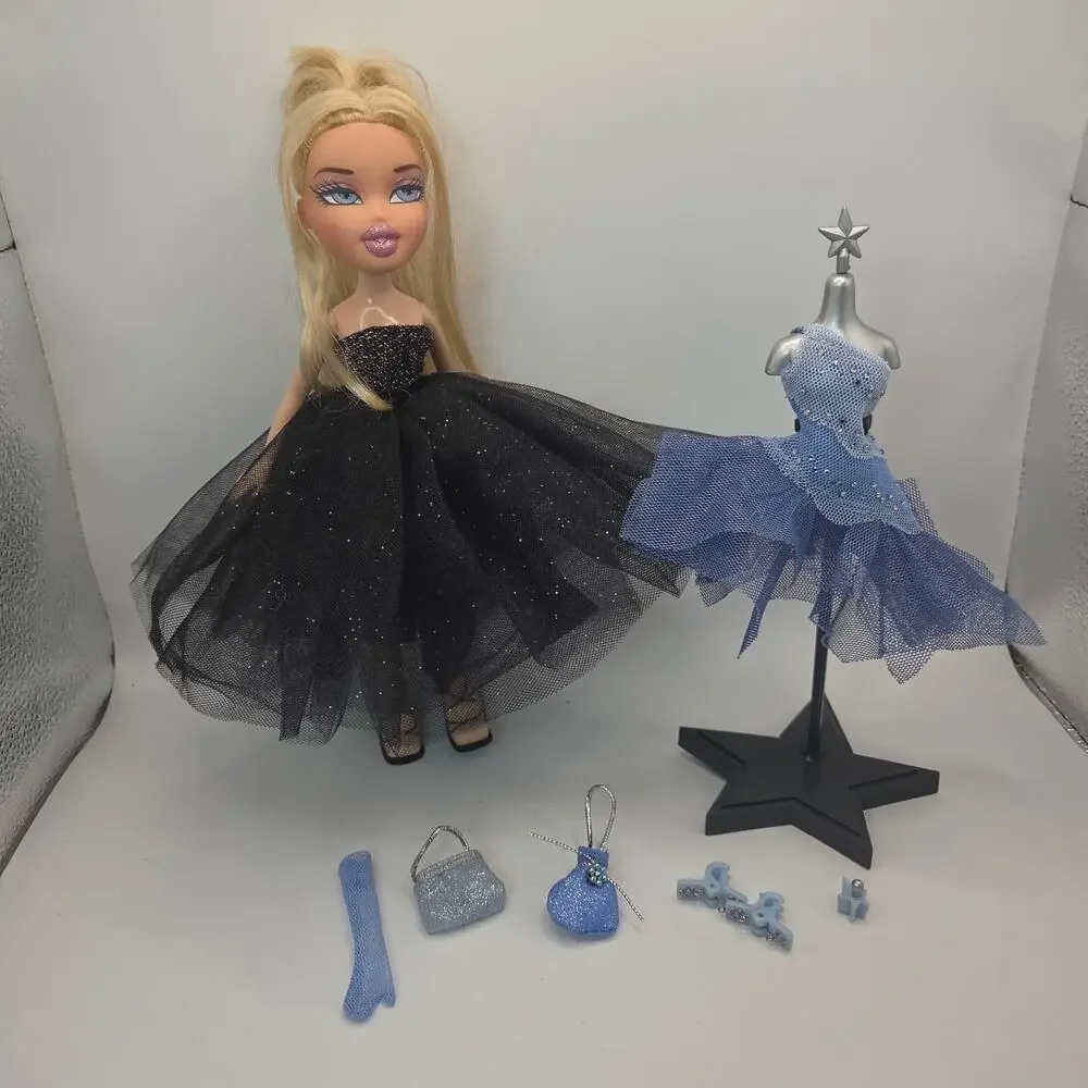 Vintage 2003 Bratz Formal Funk Cloe Doll with Most Original Clothing + More